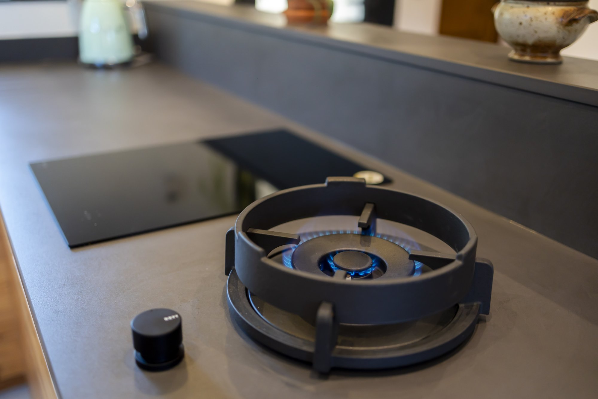 Agencement cuisine bois massif - Meubles Marrou